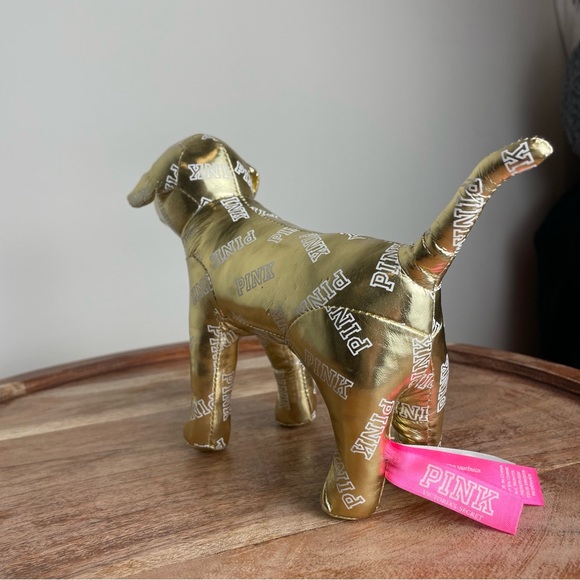 Victoria's Secret Pink Metallic Gold
Logo Mini Foil Dog - Picture 5 of 8